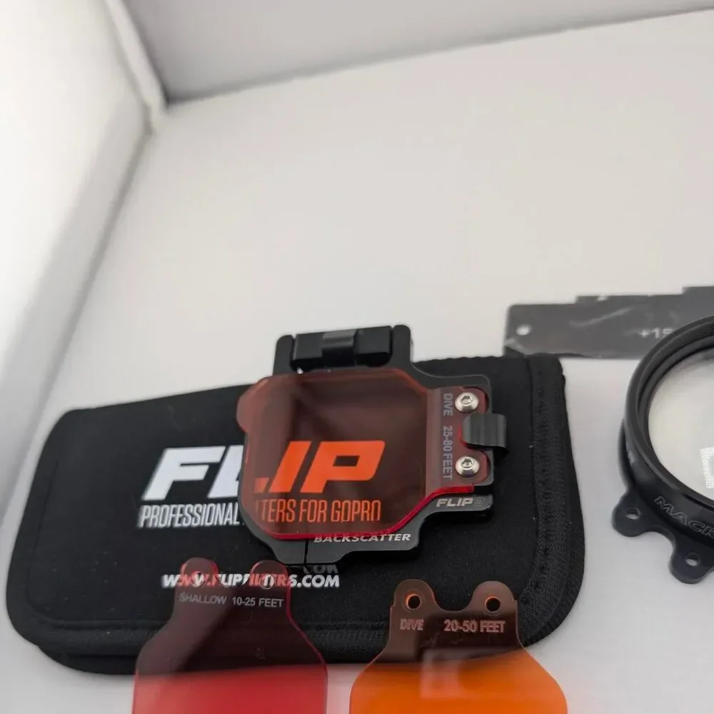 Backscatter FLIP9 Pro Kit +15 MacroMate Mini Lens For GoPro 9 10 11 12 13 EU